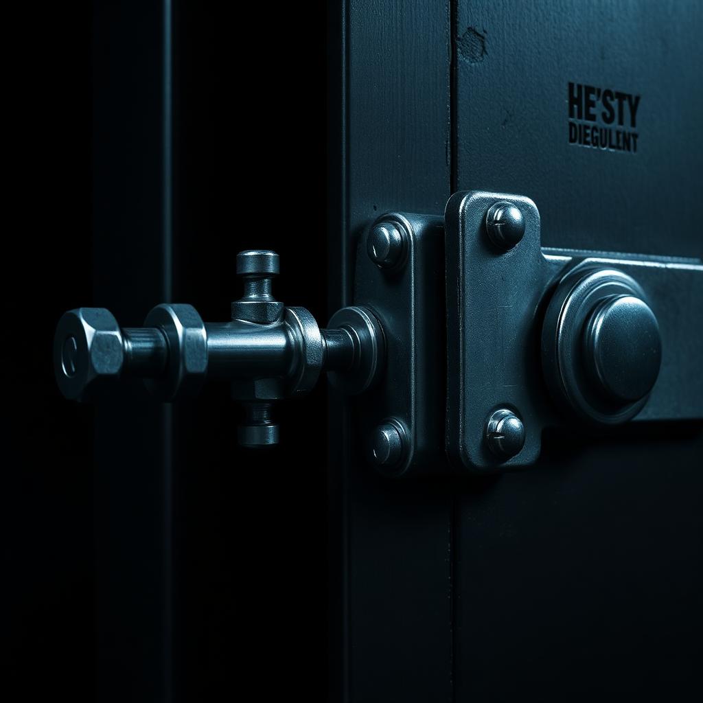 Mécanisme multipoint Détail du mécanisme multipoint d'une serrure carénée Tordjman ReeLax sur porte blindée